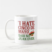 Dat zei Juan nooit Koffiemok (Links)