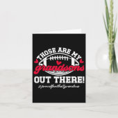 Dat zijn mijn kleinzonen Football oma van een voet Kaart (Voorkant)