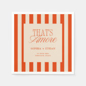 Dat zijn nog meer rode strepen servet (Voorkant)