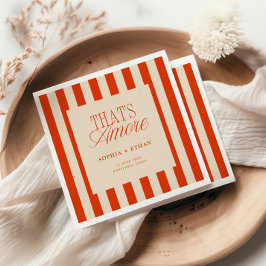 Dat zijn nog meer rode strepen servet