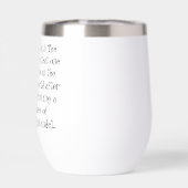 Dat zinvincible gevoel grappig Zin wijn citaat (Achterkant)