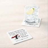 Dat zinvincible gevoel grappig Zin wijn citaat Kartonnen Onderzetters (Insitu)