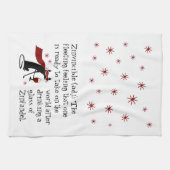 Dat zinvincible gevoel grappig Zin wijn citaat Theedoek (Horizontaal)