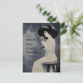 Dat zou ik niet zeggen over jou  briefkaart (Staand voorkant)