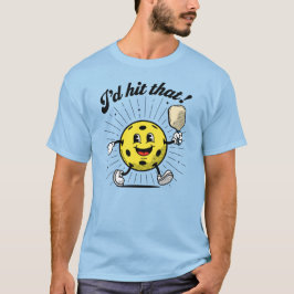 "Dat zou ik raken!" Pickleball van PickleballPlaye T-shirt