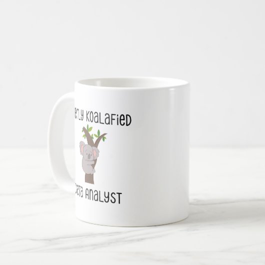 Data Analist Engineer Wetenschapper Informatica Koffiemok (Voorkant links)