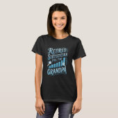 Data-analist, Gepensioneerd Statisticus Volledige T-shirt (Voorkant volledig)