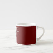 Data-analist houdt van vrede Datawetenschapsanalis Espresso Kop (Rechts)