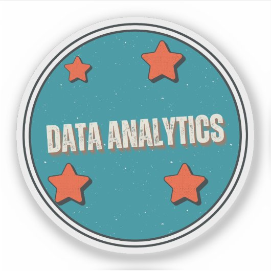 Data-analyse Sticker (Voorkant)