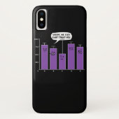 Data Analysis Science Geek Nerd Joke Case-Mate iPhone Case (Achterkant)