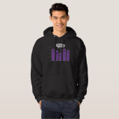 Data Analysis Science Geek Nerd Joke Hoodie (Voorkant volledig)