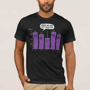 Data Analysis Science Geek Nerd Joke T-shirt