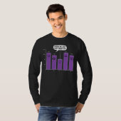 Data Analysis Science Geek Nerd Joke T-shirt (Voorkant volledig)