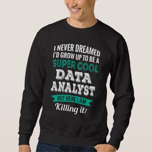 Data Analyst   Appreciation Trui (Voorkant)