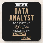 Data Analyst Bier Onderzetter (Voorkant)