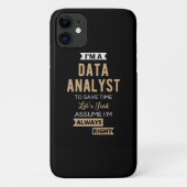 Data Analyst Case-Mate iPhone Case (Achterkant)