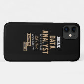 Data Analyst Case-Mate iPhone Case (Achterkant (horizontaal))