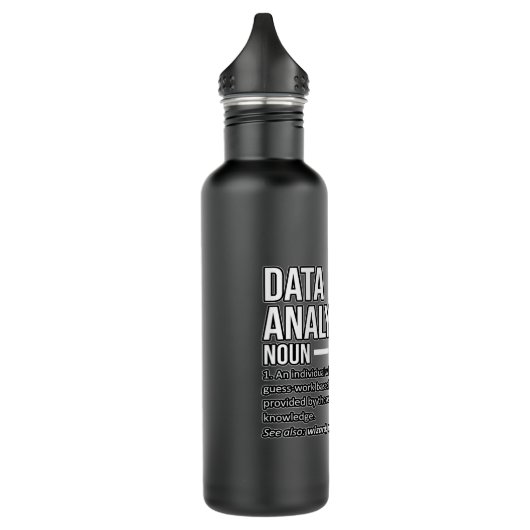Data Analyst Definition Data Scientist Science Lov Waterfles (Links)