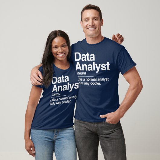 Data Analyst Definition Normal Only Cooler Gift T-shirt (Unisex)
