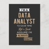 Data Analyst Feestdagenkaart (Voorkant)