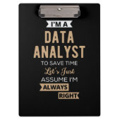 Data Analyst Klembord (Voorkant)