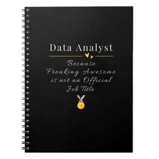 Data Analyst Notitieboek (Voorkant)