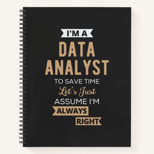 Data Analyst Notitieboek (Voorkant)