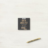 Data Analyst Post-it® Notes (Op bureau)