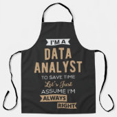 Data Analyst Schort (Voorkant)
