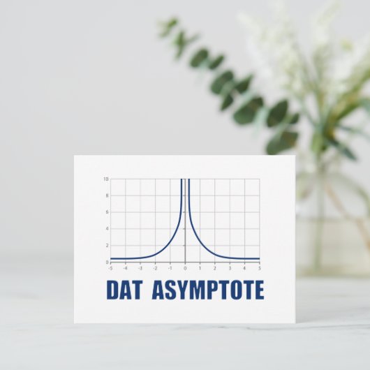 Data Asymptote Briefkaart (Staand voorkant)