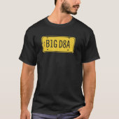 Data Big Number Bord Machine Learning Scientist T-shirt (Voorkant)