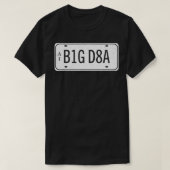 Data Big Number Bord Scientist Analyst Machine Le T-shirt (Design voorkant)