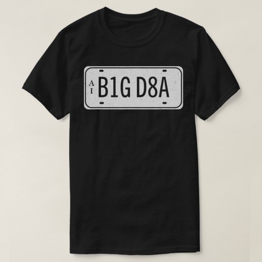 Data Big Number Bord Scientist Analyst Machine Le T-shirt (Design voorkant)