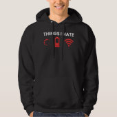 Data Buffer Programmer Gamer Computer Nerd Bufferi Hoodie (Voorkant)