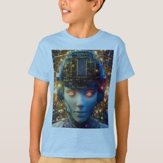 "Data Dreamer" - Illustreren van een surrealistisc T-shirt