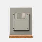 Data Dreams: The Floppy Disk Revival Acryl Bord (Voorkant)