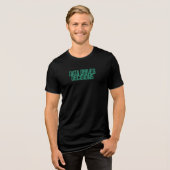 Data Drijft Beslissingen | Zakelijke Analyse Exper Tri-Blend Shirt (Voorkant volledig)