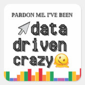 Data Driven Crazy Stickers (Voorkant)