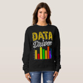 Data Driven Data Scientist Data Science Data Analy Trui (Voorkant volledig)