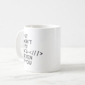 Data Driven Of You Funny Data Analyst Vrouwen Mann Koffiemok (Voorkant links)