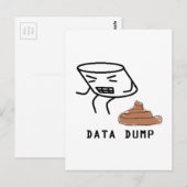 Data Dump Briefkaart (Voorkant / Achterkant)