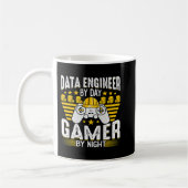 Data Engineer Funny Data Engineering Game Lover en Koffiemok (Links)