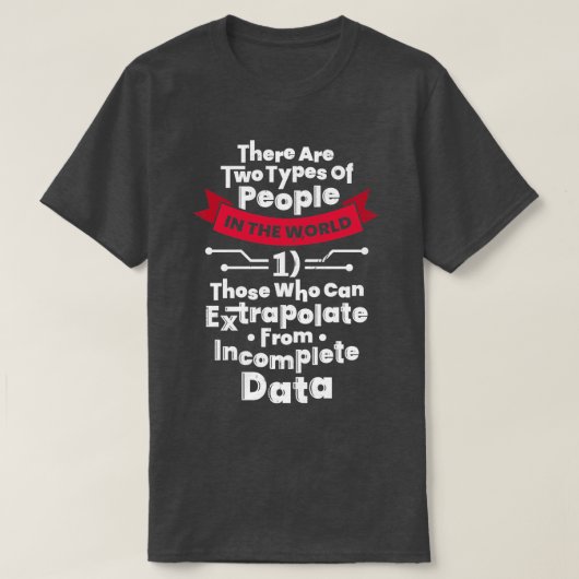 Data Engineer Science Scientist Gift T-shirt (Design voorkant)