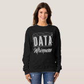 Data Fluisteraar Database Beheerder Data Wetenscha Trui (Voorkant volledig)