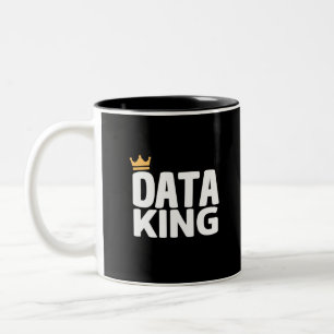 Data King Two-Tone Coffee Mok
