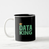 Data King Two-Tone Coffee Mok (Links)