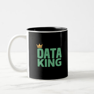Data King Two-Tone Coffee Mok
