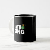 Data King Two-Tone Coffee Mok (Voorkant links)