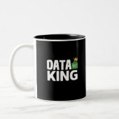 Data King Two-Tone Coffee Mok (Links)