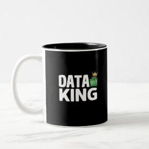 Data King Two-Tone Coffee Mok
